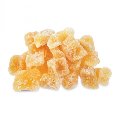 candied ginger cubes