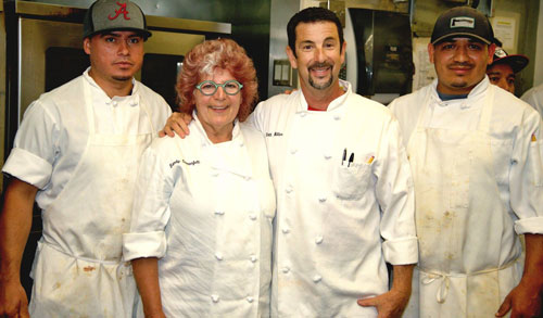 mhf chef scott miller with sandy sonnenfelt and team 2