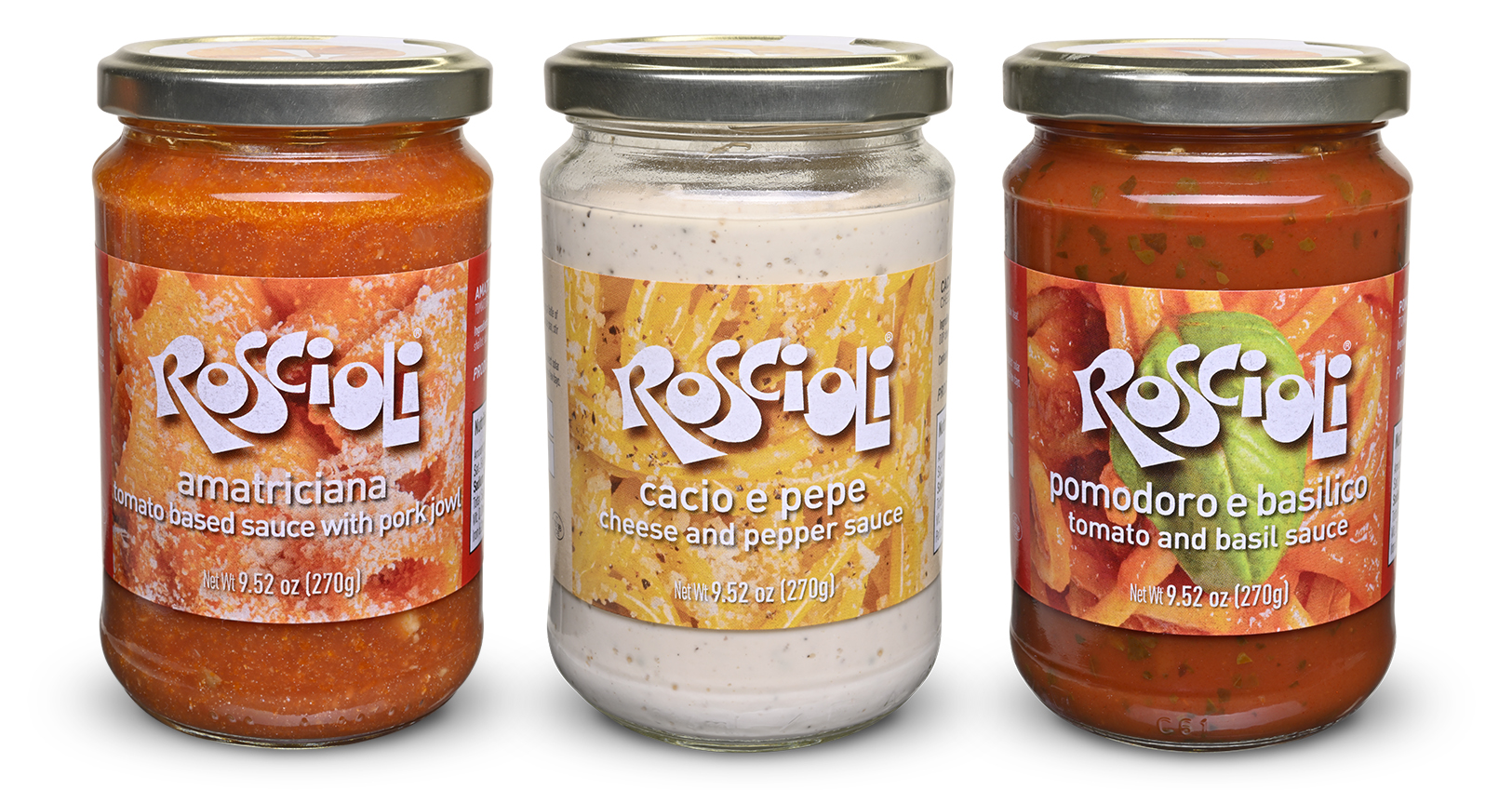 Three Jars of Roscioli Pasta Sauces