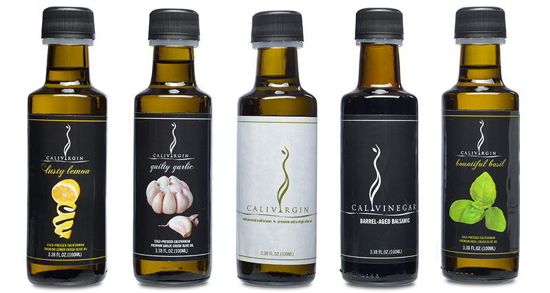 calivirgin olive oil five piece gift set