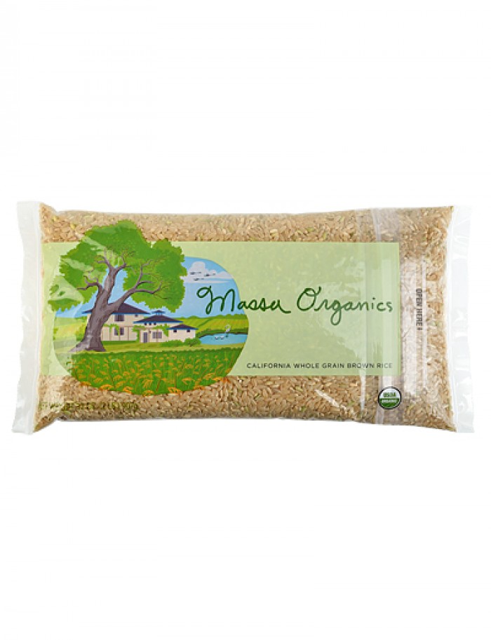 massa organics brown rice